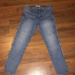 Flying monkey light wash jeans